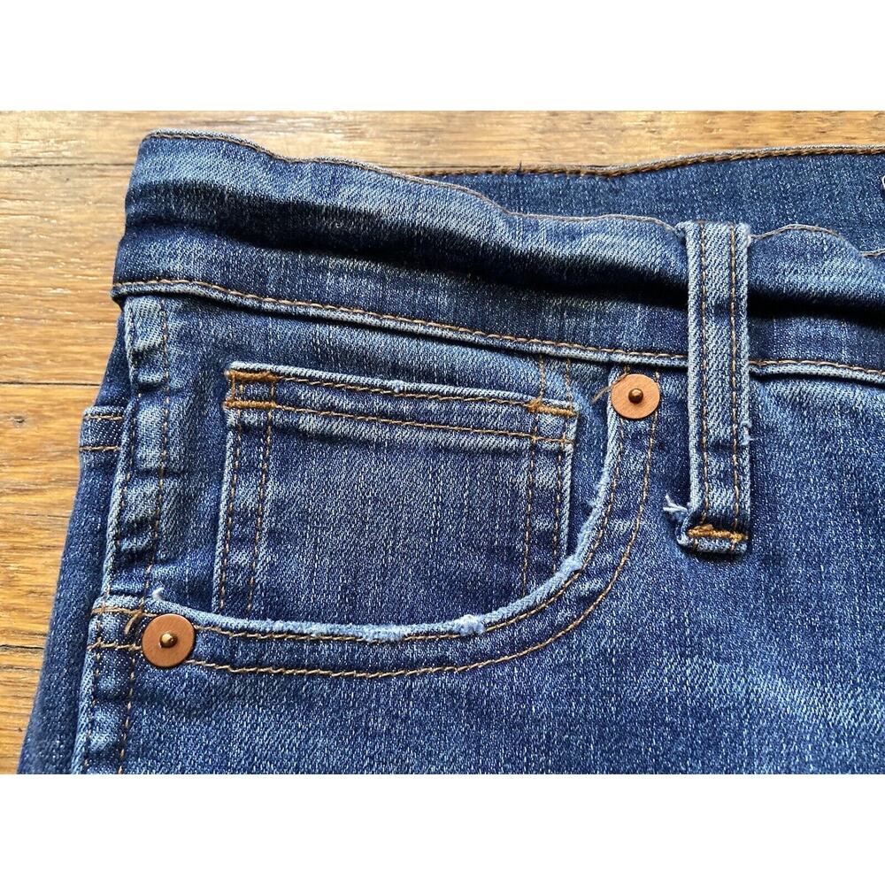 MADEWELL ‘10” High-Rise Skinny’ Distressed Button-Fly Stretch Jeans sz 29 (w30) - Picture 4 of 13
